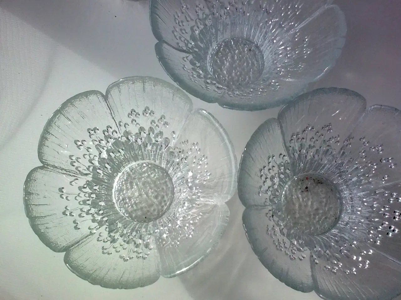 Billede 17 - Sverige vinter is glas frosset LYS brugskunst