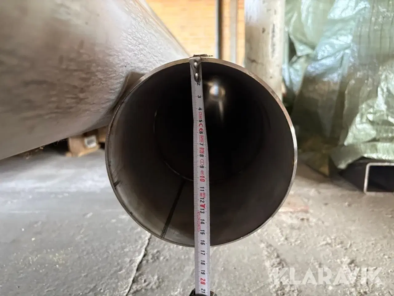 Billede 6 - Syrefast Rustfristål rør 12 styk