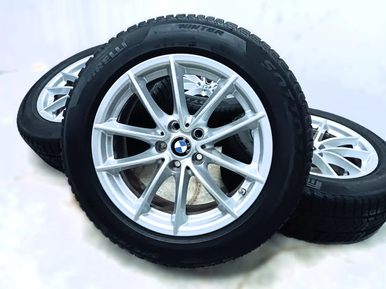 Billede 6 - 5x112 17" ET27 nav 66,6ø BMW vintersæt inkl.TPMS