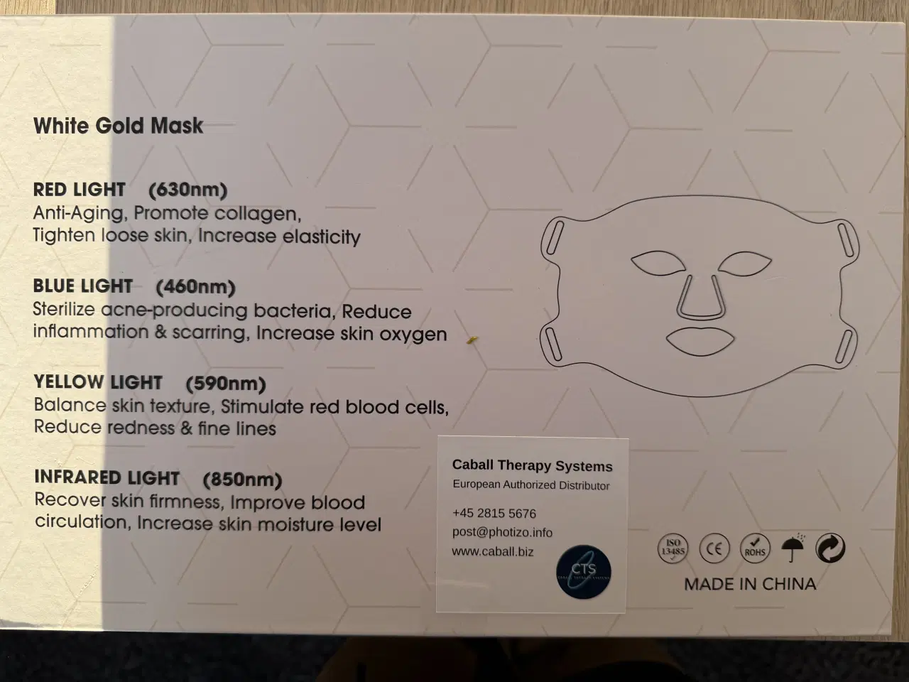Billede 4 - Ny Collagen Boost Neck Mask – Lysterapi