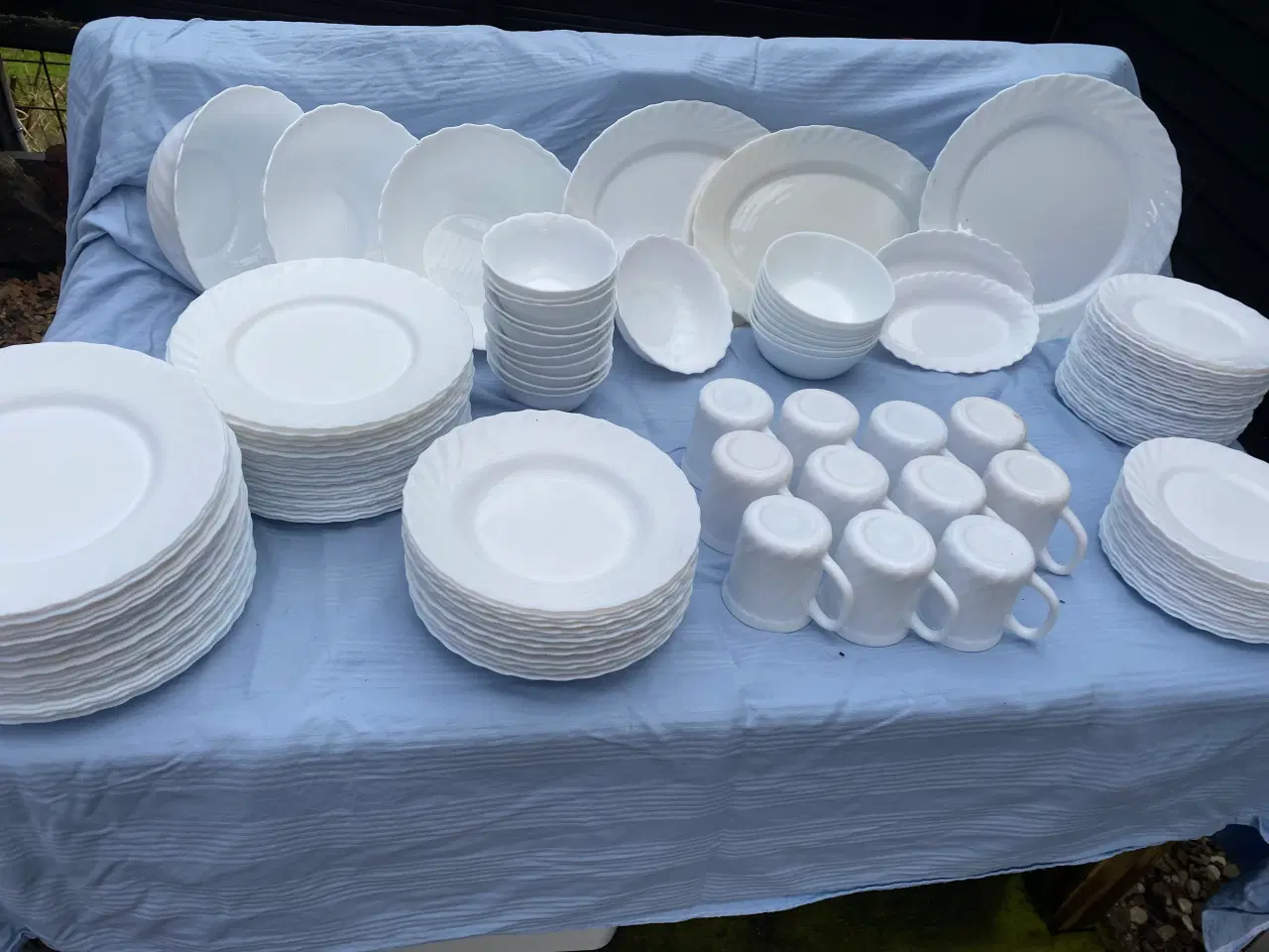 Billede 1 - Hvidt “jernporcelæn” der stadig kan købes