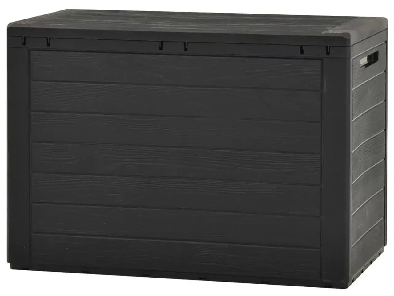 Billede 4 - Opbevaringsboks til haven 78x44x55 cm antracitgrå