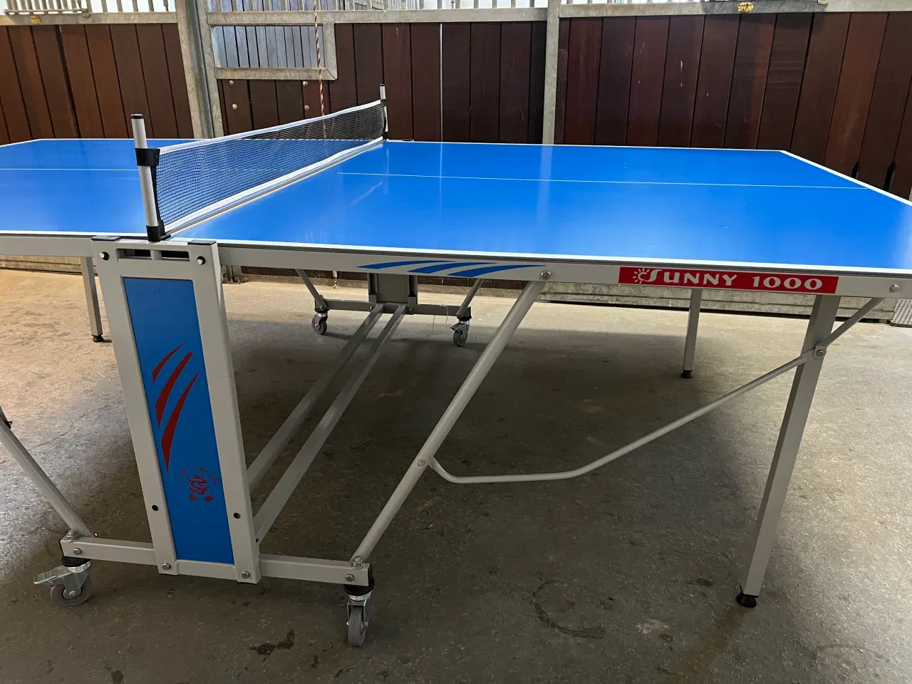 Billede 7 - Udendørs bordtennisbord med 100 bolde og 4 bats