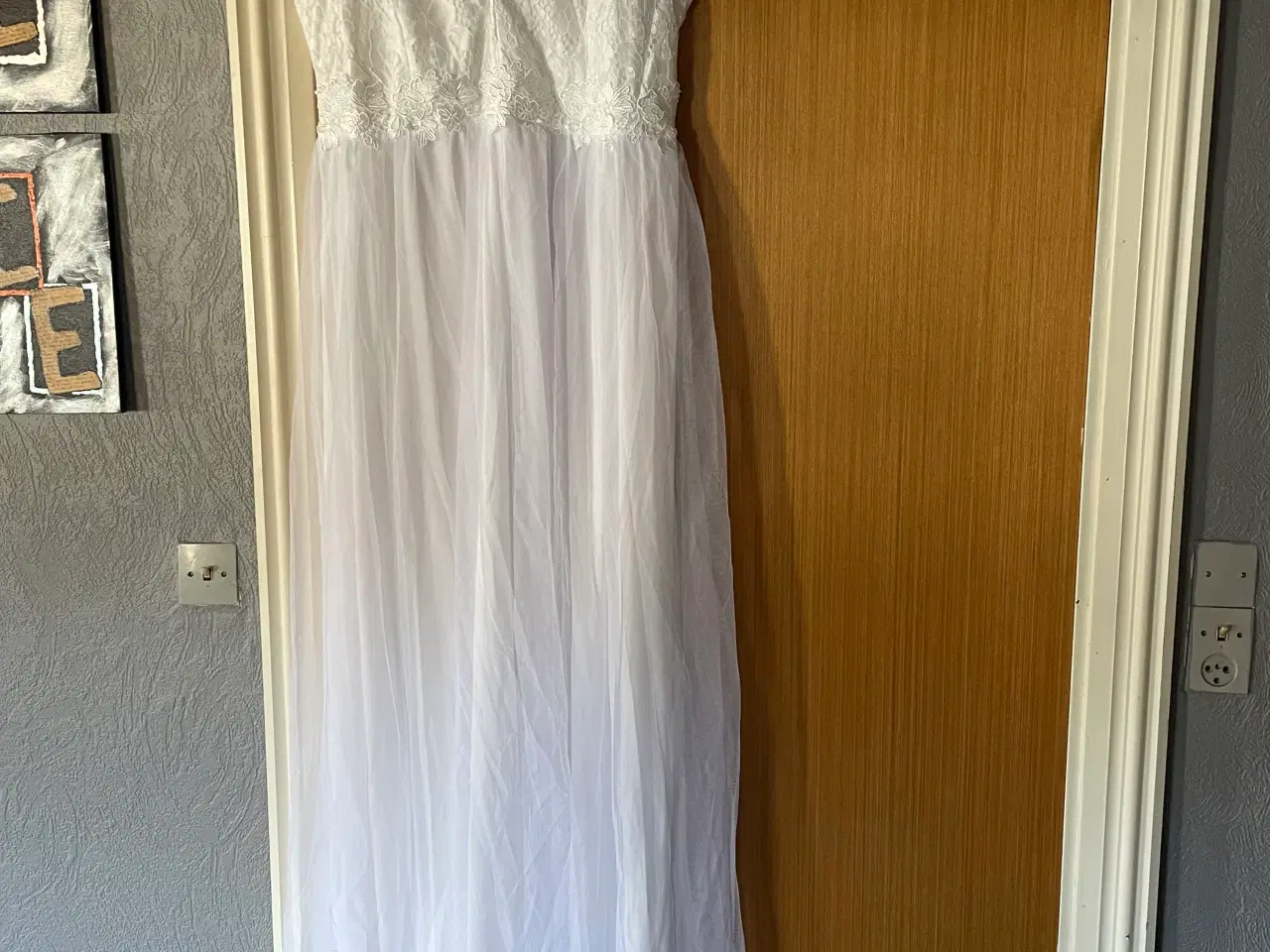 Billede 1 - Brude kjole størrelse XL