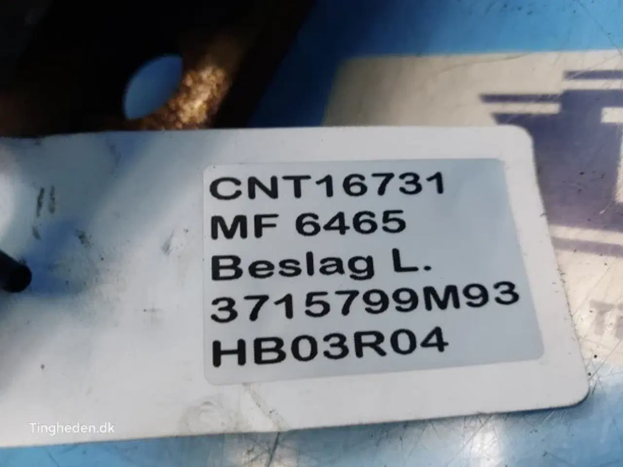 Billede 13 - Massey Ferguson 6465 Beslag L. 3715799M93