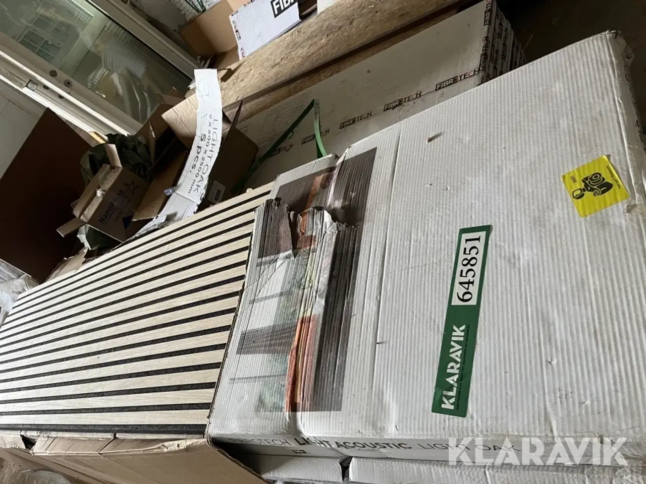 Billede 1 - Akustikpaneler Fibrotech Light Oak 40 stk