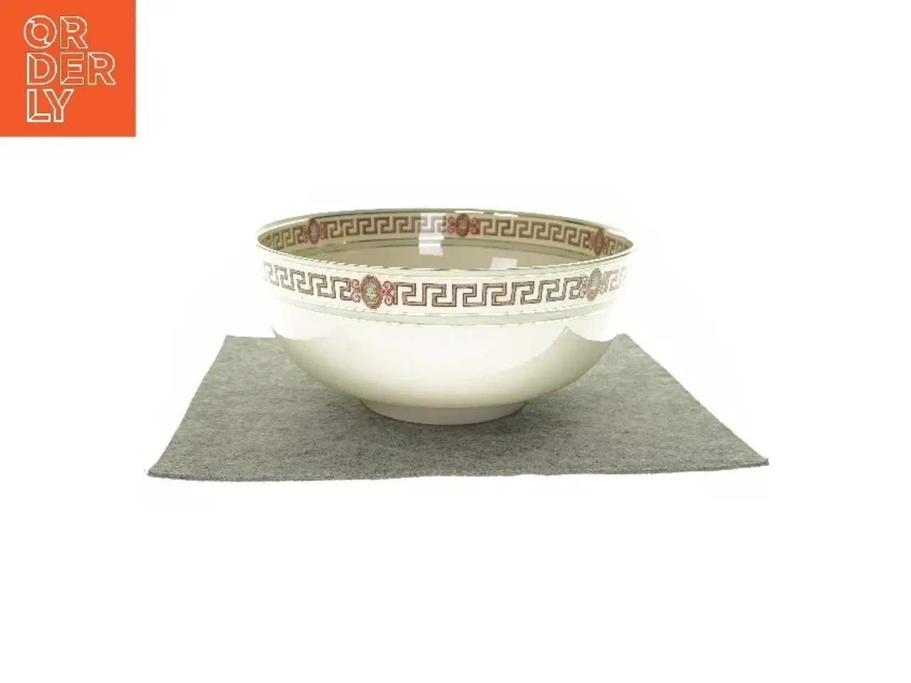 Billede 1 - Stor dekoration skål fra Rown Evon (str. HØ: 15x32 cm)