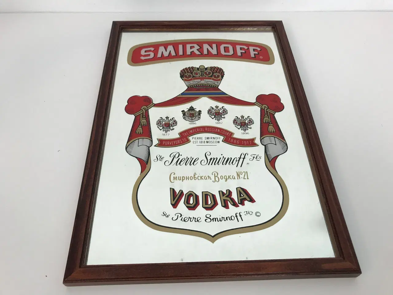 Billede 1 - 'Smirnoff Vodka' spejl