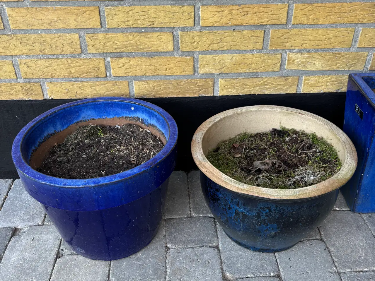 Billede 2 - Blå krukker