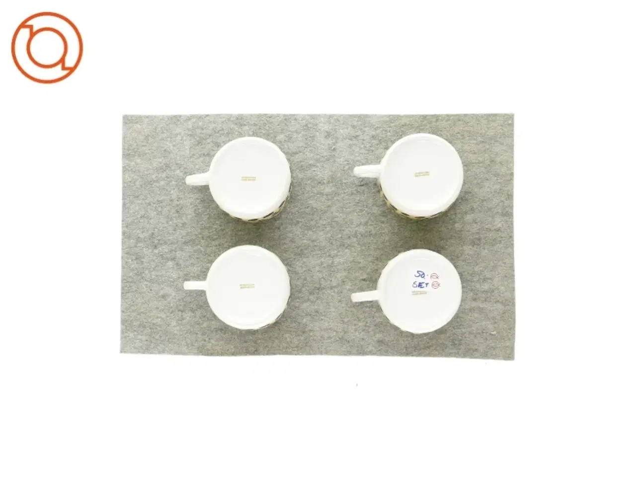 Billede 5 - Kaffekopper og underkopper fra Golden Queen Fine Porcelæn