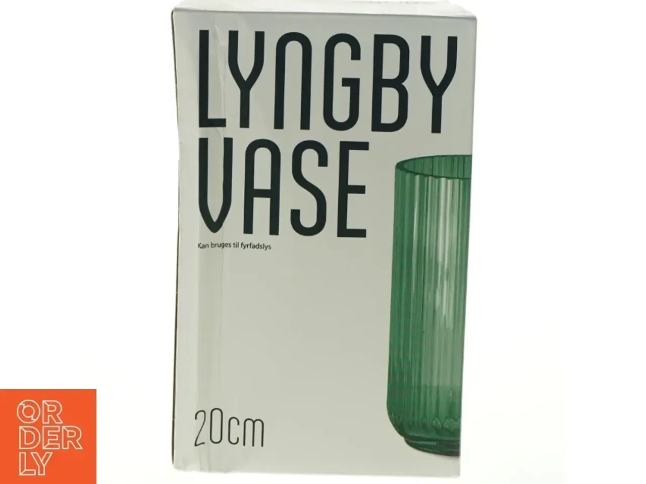 Billede 5 - Lyngbyvase fra Lyngby glas (str. 20 cm)