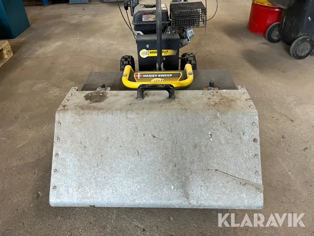 Billede 8 - Fejemaskine med opsamler TRXAS HANDY SWEEP 600 TG