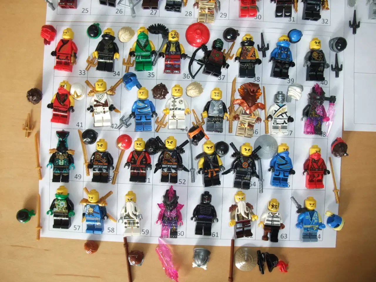 Billede 6 - Lego Ninjago Figurer 