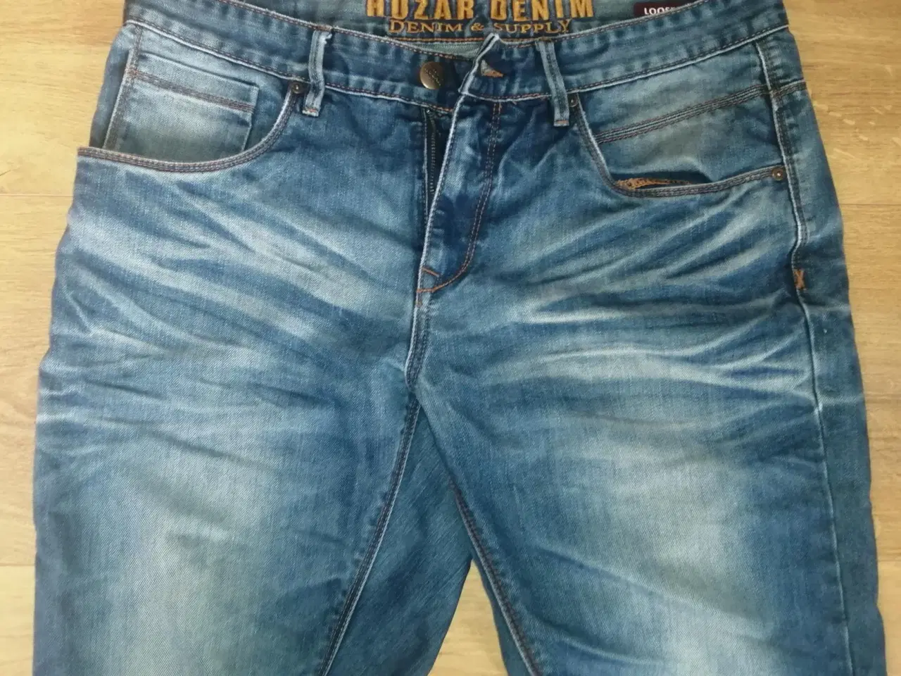 Billede 1 - HUZAR JEANS LOOSE FIT, FLOT STAND, 34/34