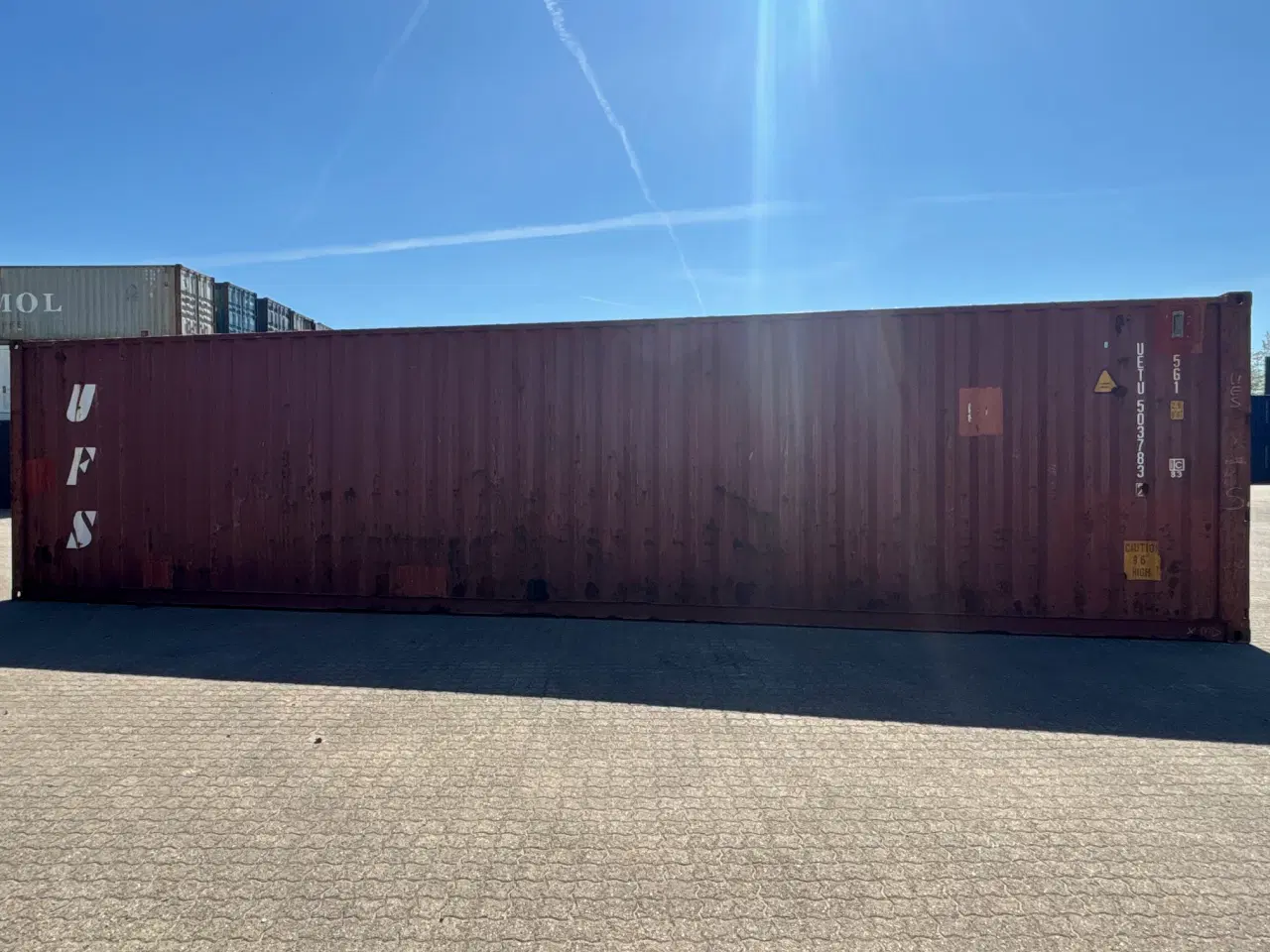 Billede 5 - Brugt 40 fods HC container - ID: UETU 503783-2