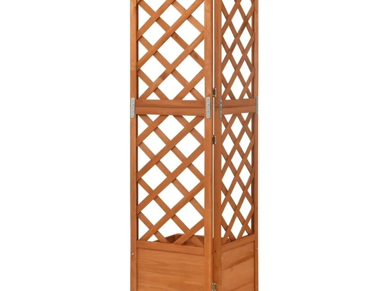 Billede 3 - Espalier med plantekasse til hjørne 40x40x150 cm fyrretræ