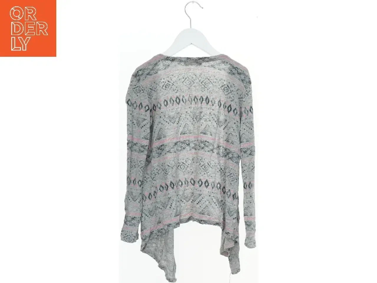 Billede 2 - Grå cardigan med mønster fra H&M (str. 140)