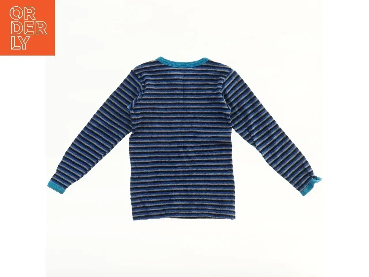 Billede 2 - Uld. Stribet langærmet bluse (str. 116)