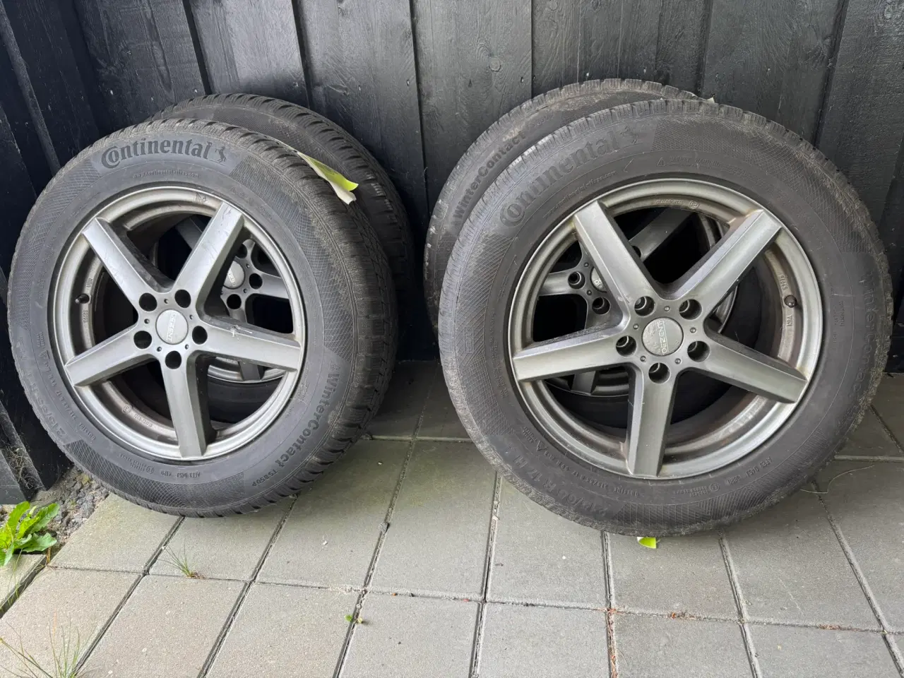 Billede 3 - Vinterhjul 17" (215/65)  Dezent/Continental