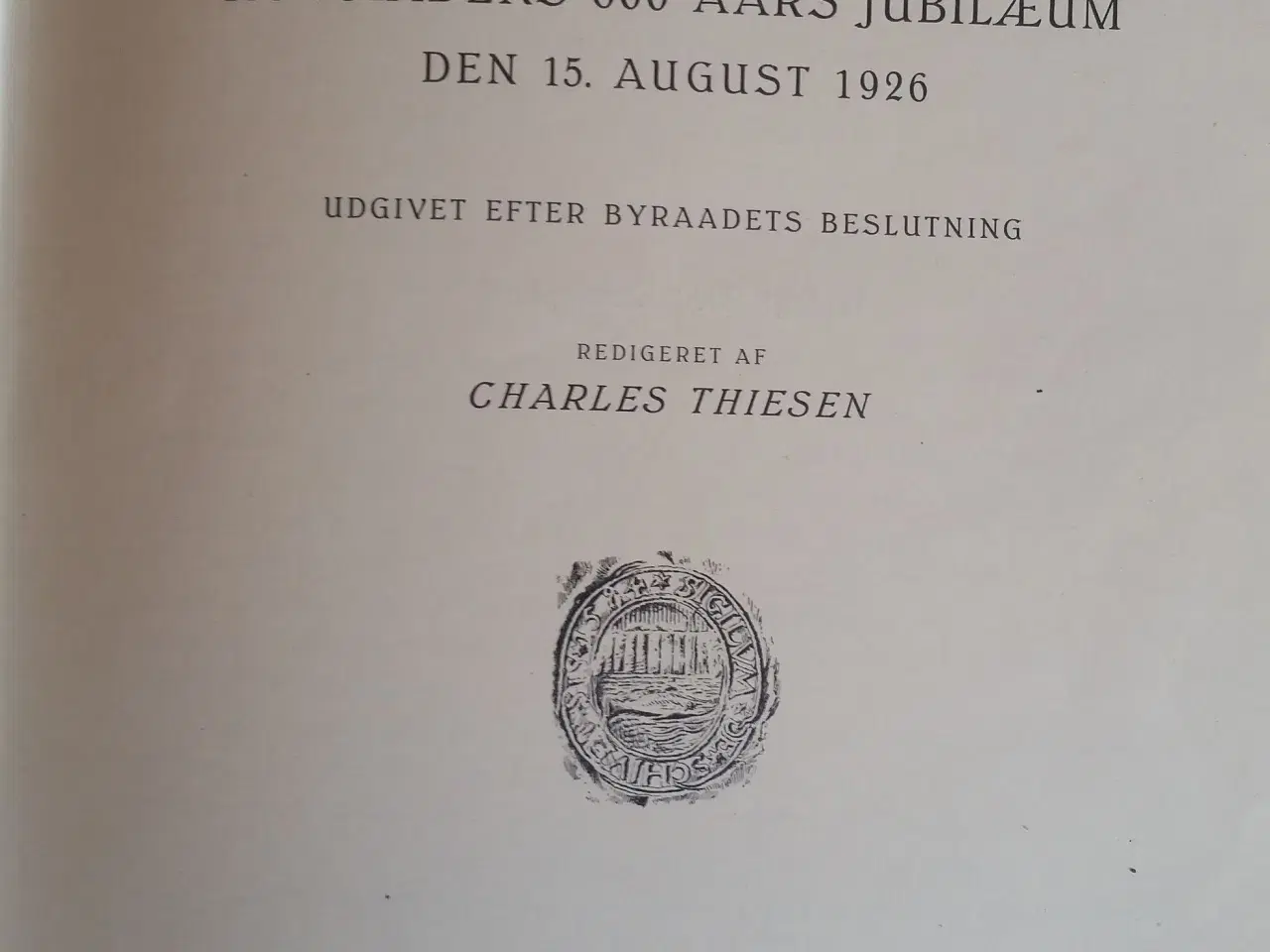 Billede 2 - Bogen om Skive  600 aar`s  Jubilerum