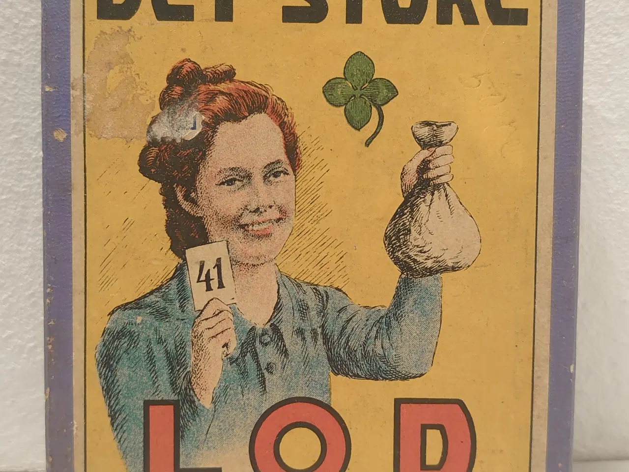 Billede 1 - Det store Lod. Komplet spil fra CES nr 137.Ca 1940