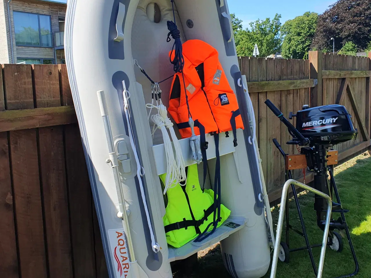Billede 9 - Aquarib med Mercury 4 hk