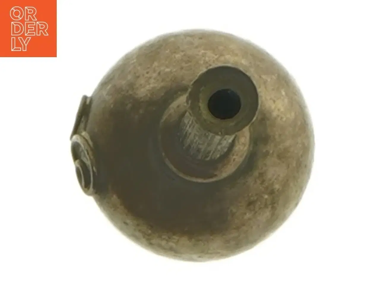 Billede 6 - Gammel vase af messing (str. 12 cm)