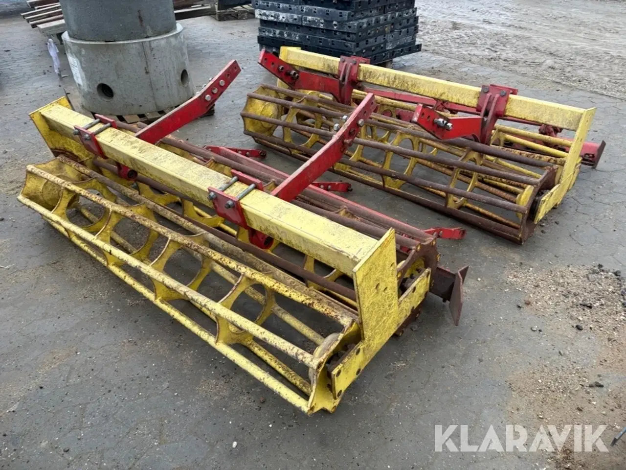 Billede 5 - Pakvalse 2styk med slæbeplanke