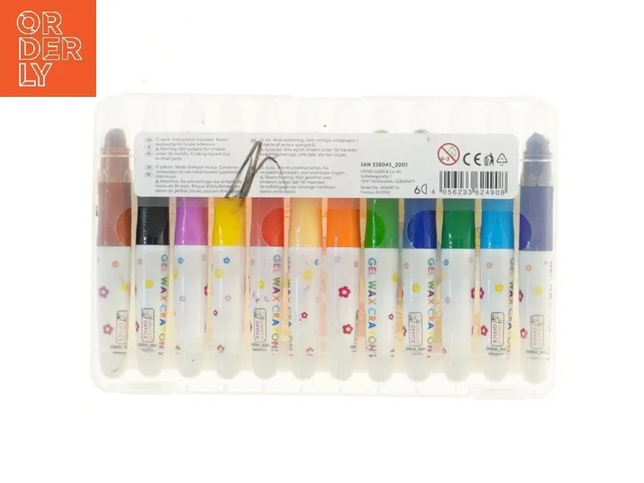 Billede 2 - Gel farveblyanter sæt (str. 14 cm)