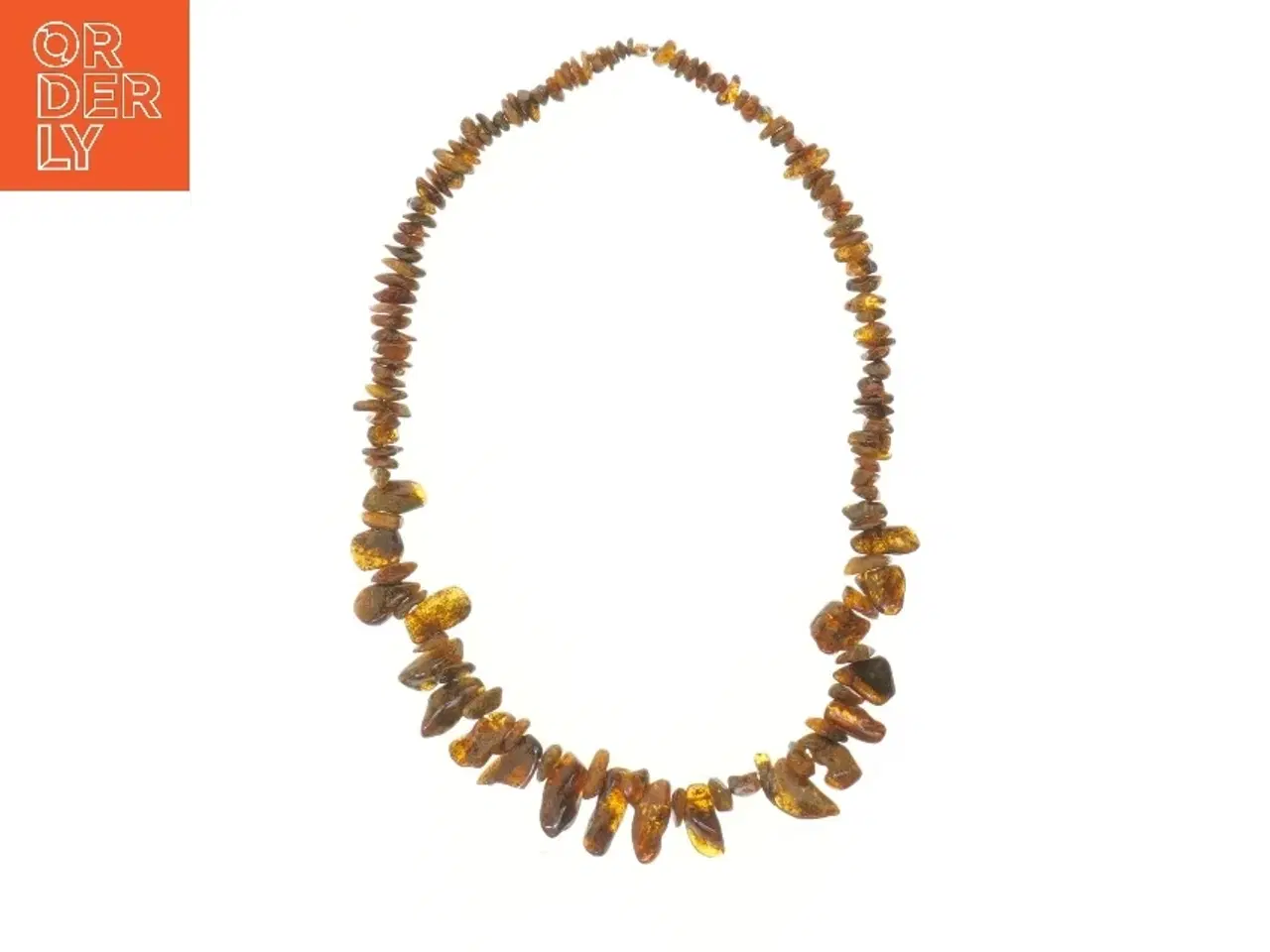 Billede 1 - Ambra halskæde (str. 68 cm)