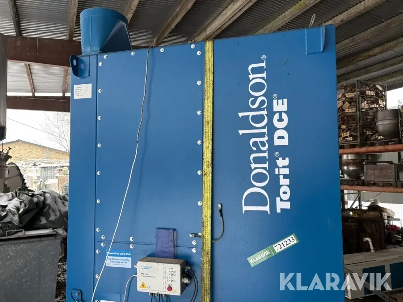 Billede 2 - Støv og filteranlæg Donaldson Torit DCE DF03-3-R industrielt