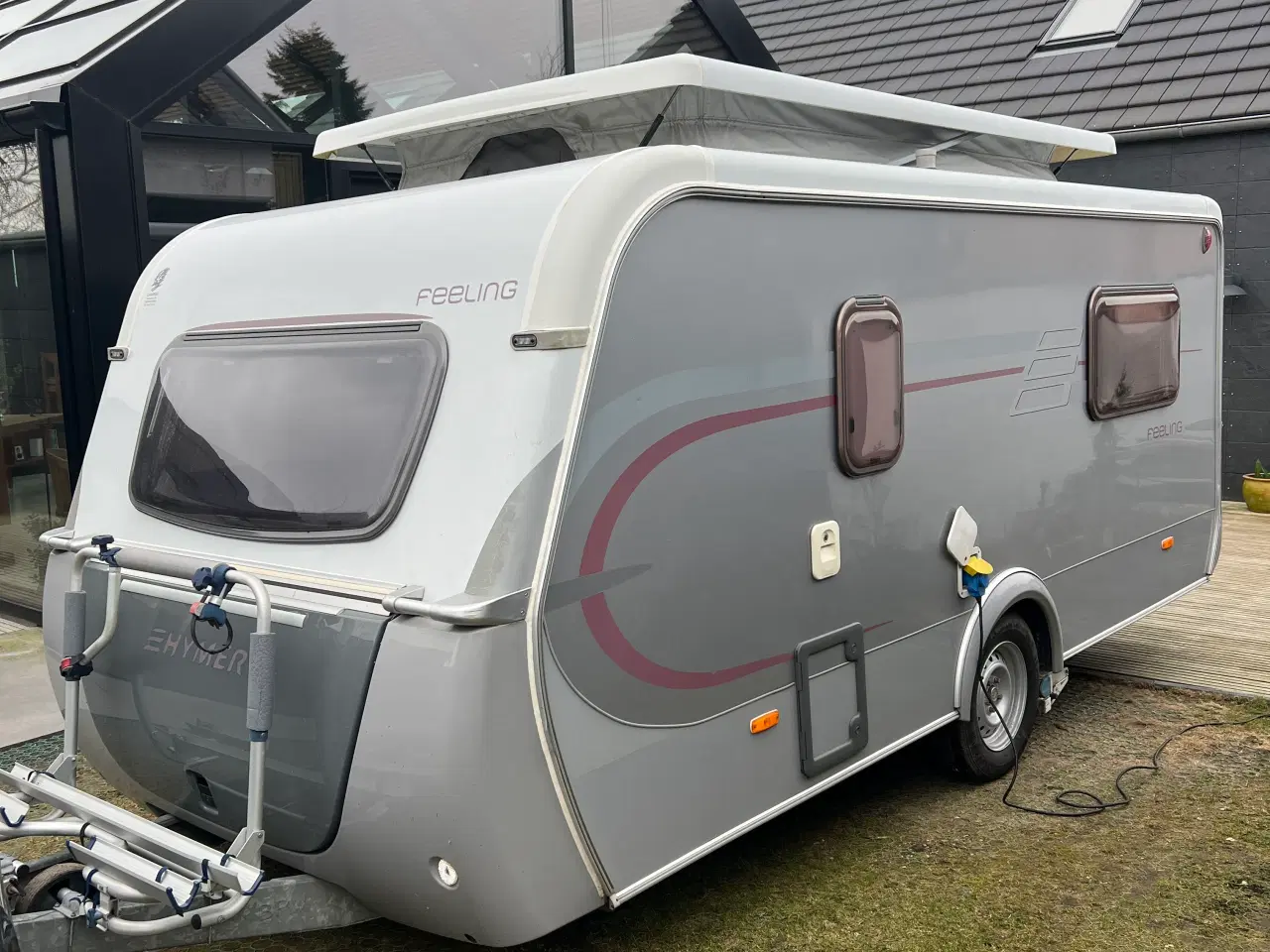 Billede 3 - Hymer Feeling 430 med Mover-Markise-Cykelholder-So