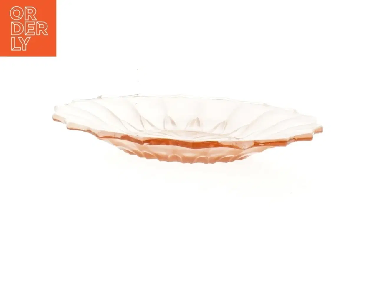 Billede 2 - Dekorativ glasskål (str. Ø 16 cm)