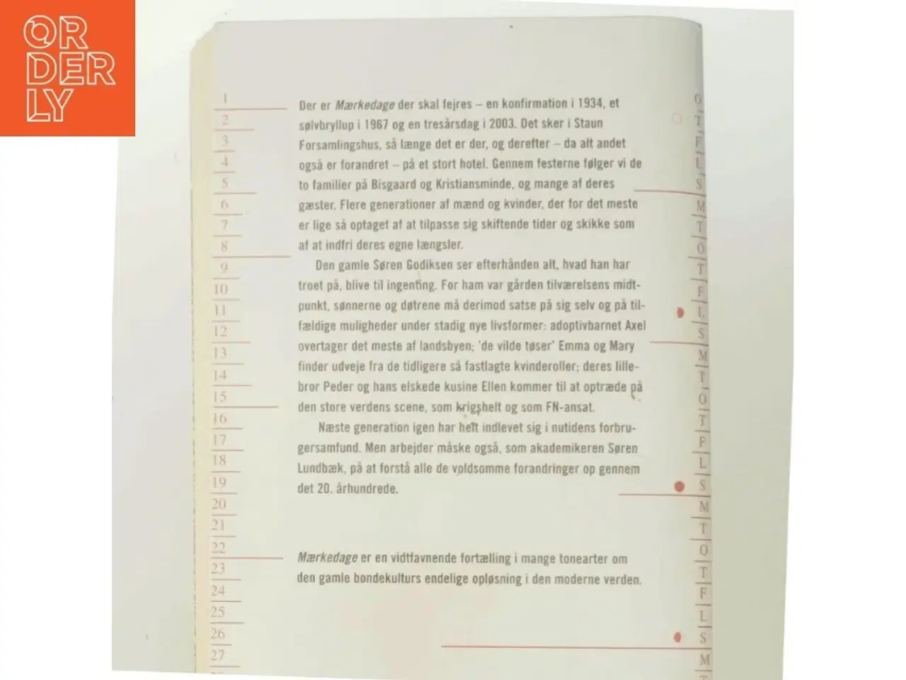 Billede 3 - Maerkedage af Jens Smærup Sørensen (Bog)