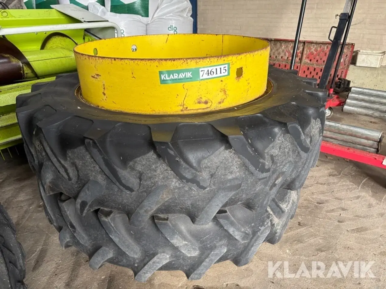 Billede 2 - Tvillingehjul Michelin 14.9R38 BIB X 2 styk