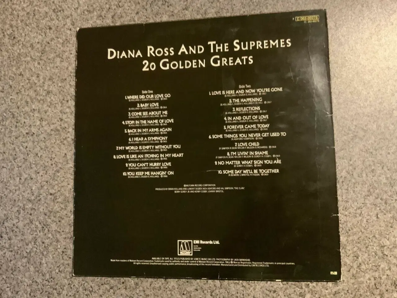 Billede 2 - LP:  Diana Ross and The Supremes 