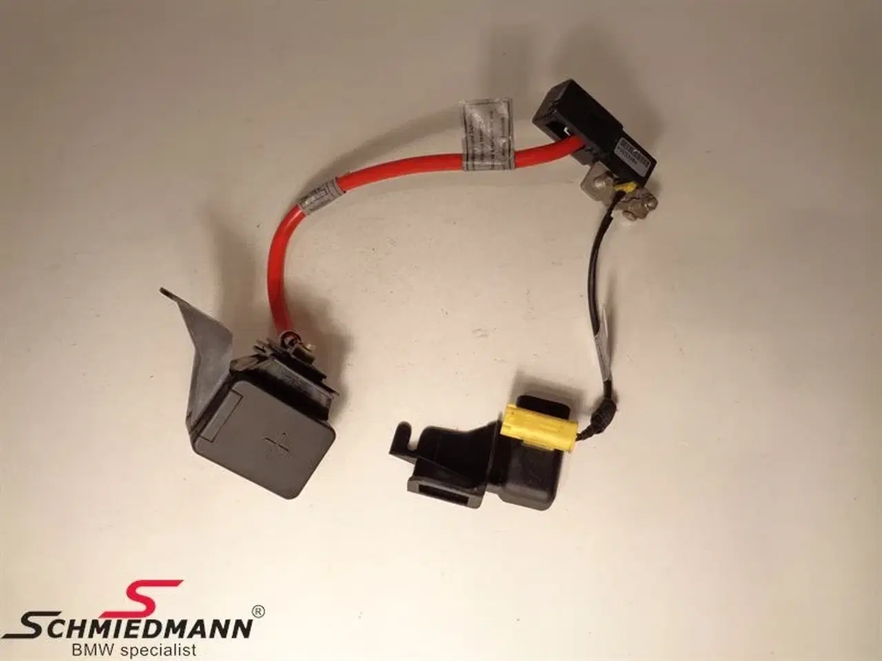 Billede 1 - Batteri plus kabel med airbagpatron B61136903948 BMW E46