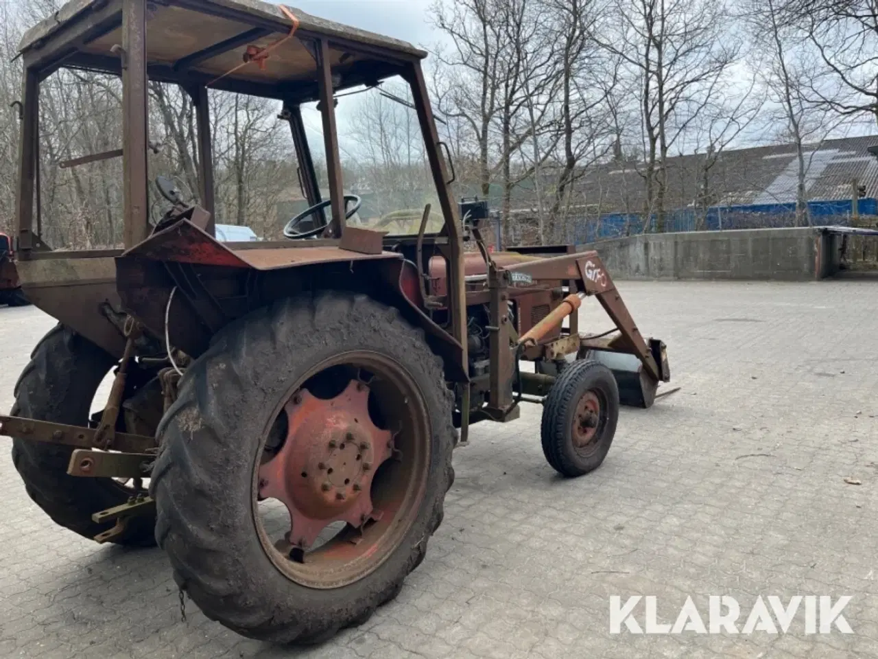 Billede 4 - Traktor ZETOR 4718 med frontlæsser
