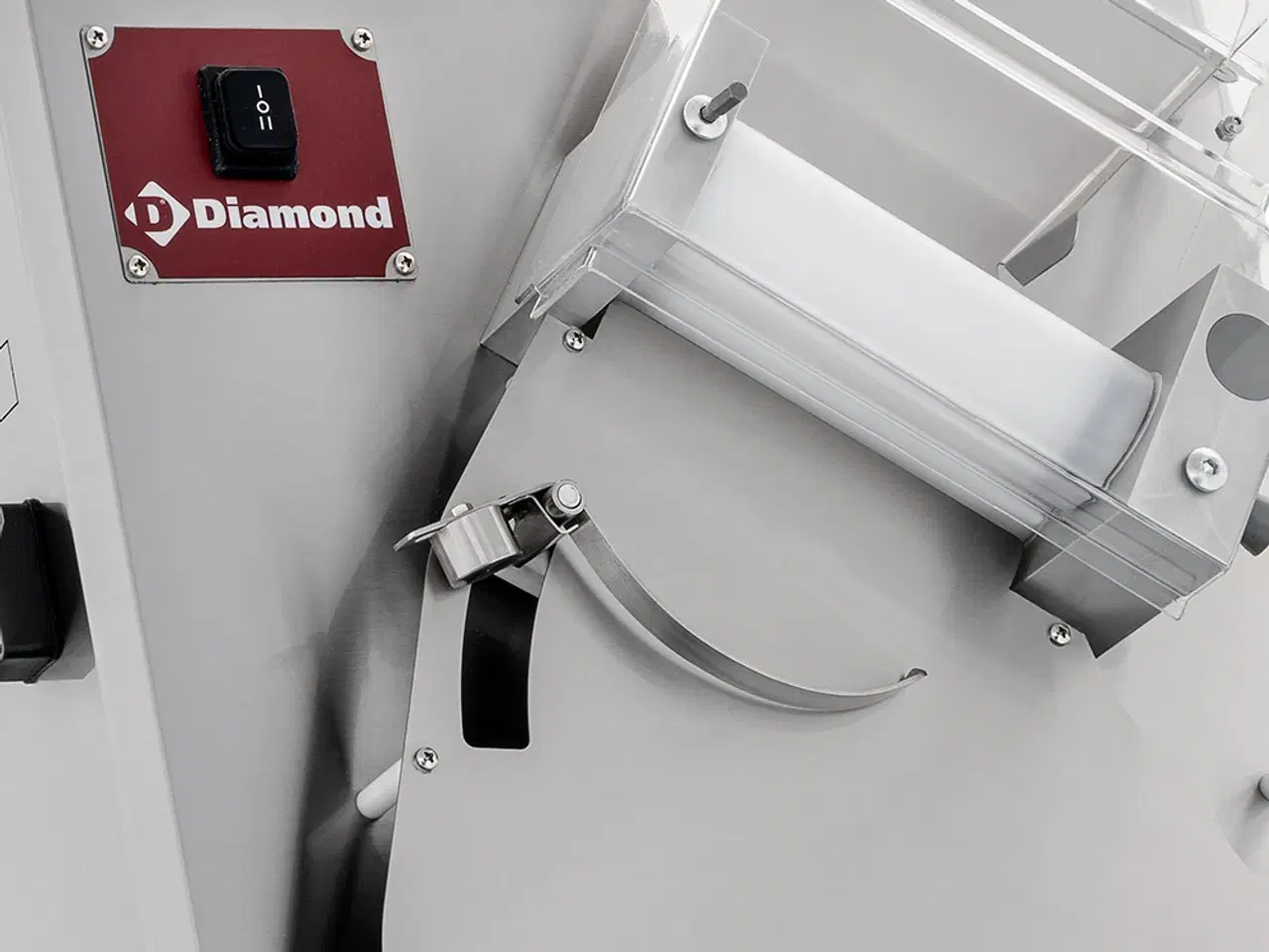 Billede 3 - Dejruller 0,37 kW – rustfrit stål – Ø 320 mm