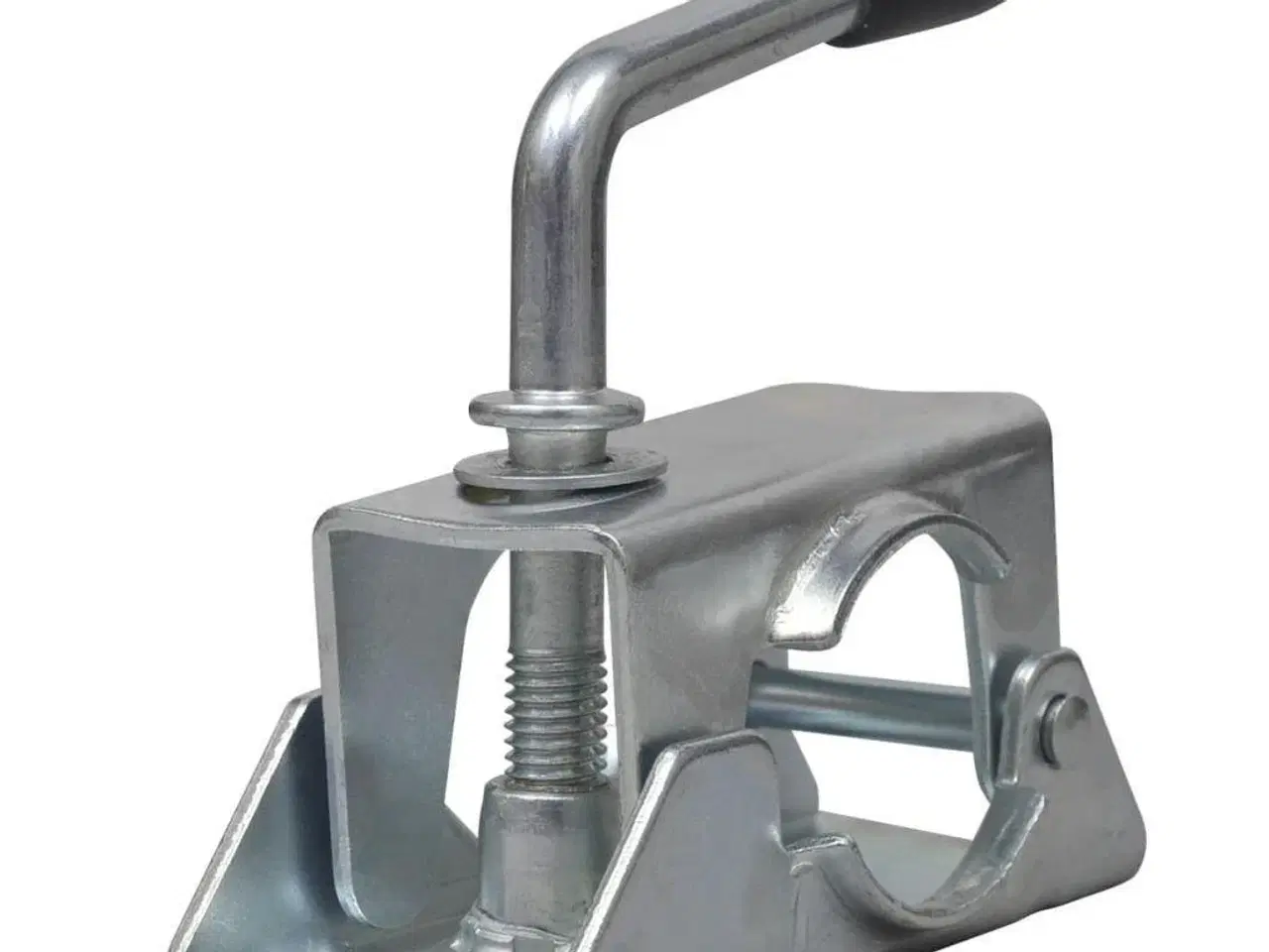 Billede 3 - 2 Støtterør med 2 splitklemmer til 48 mm støttehjul