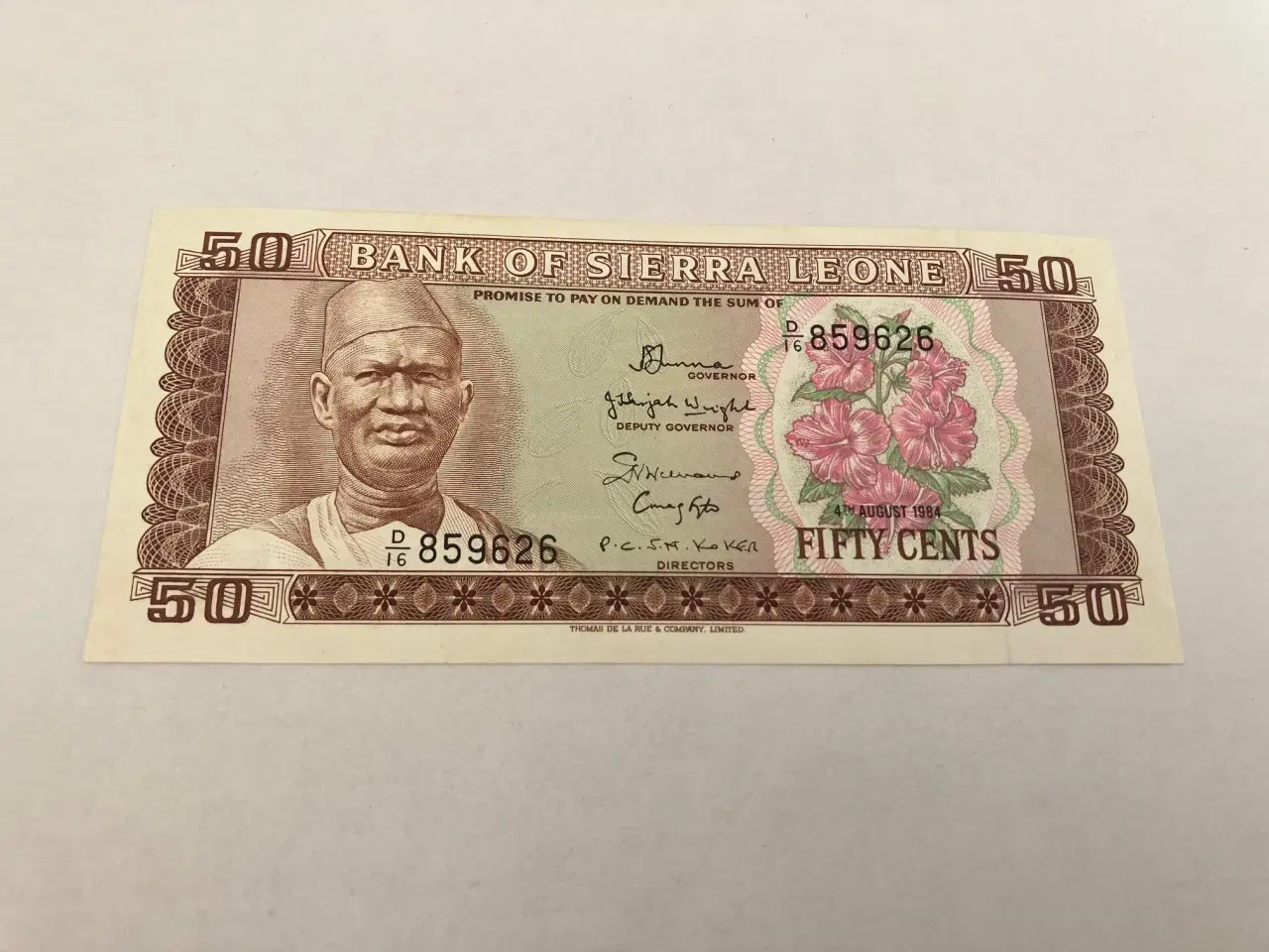 Billede 1 - 50 Cents Sierra Leone