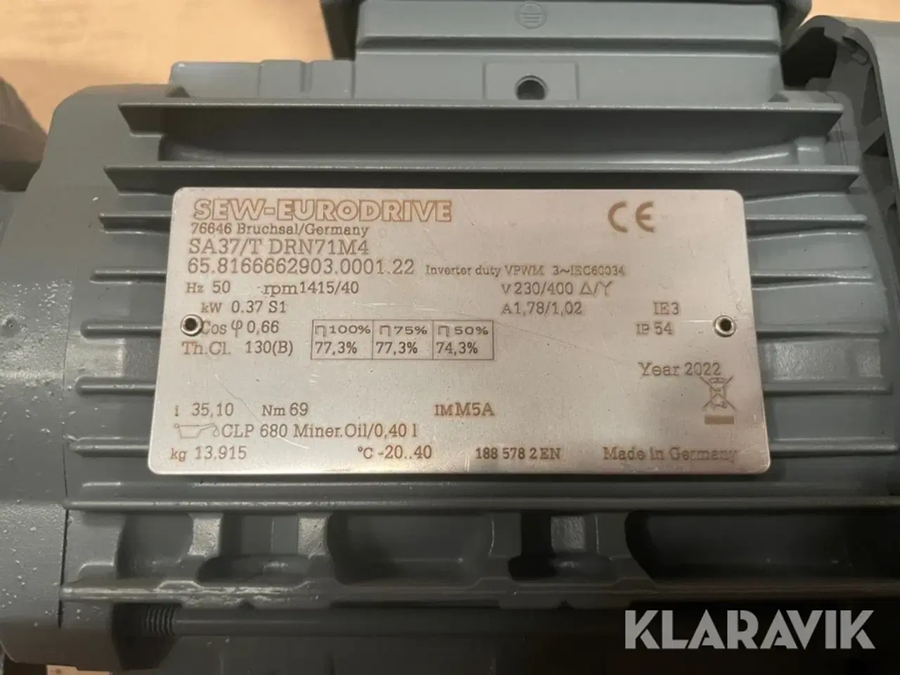 Billede 12 - Elektriske motorer Sew-Eurodrive