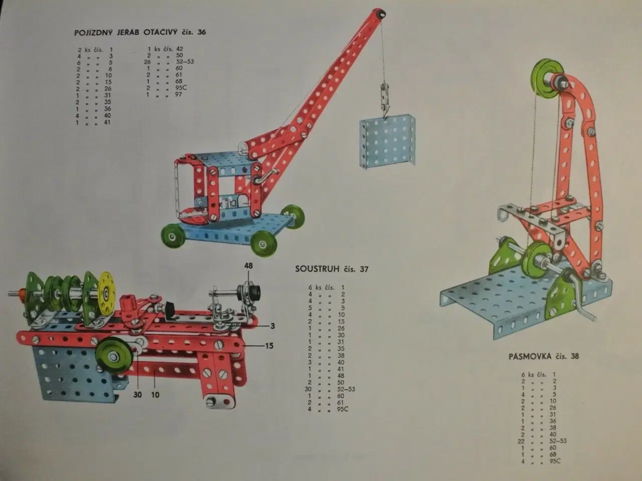 Billede 2 - tjekkisk katalog over merkur ingeniørsæt, emne: ho
