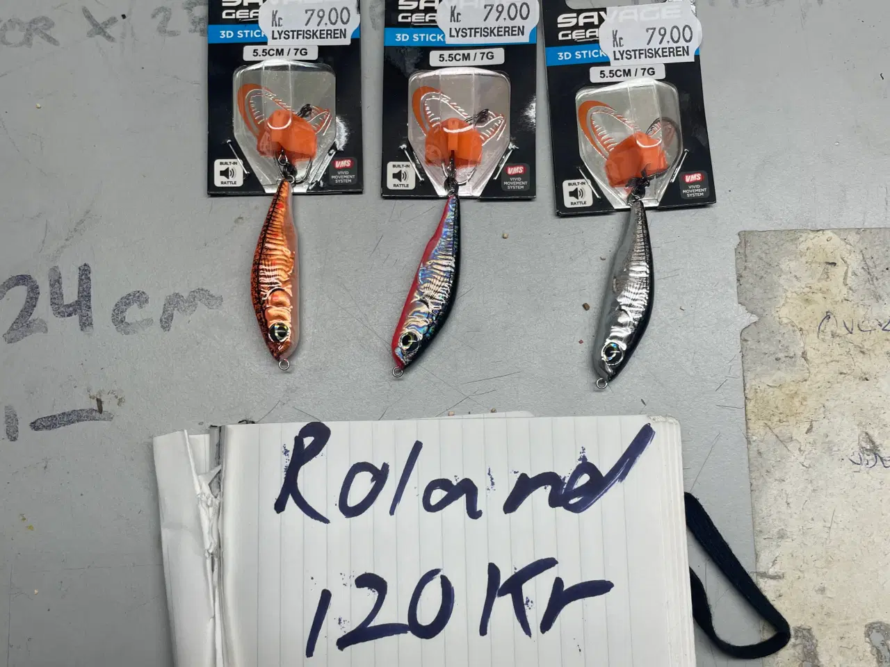 Billede 1 - Fiske blink. Lot 4