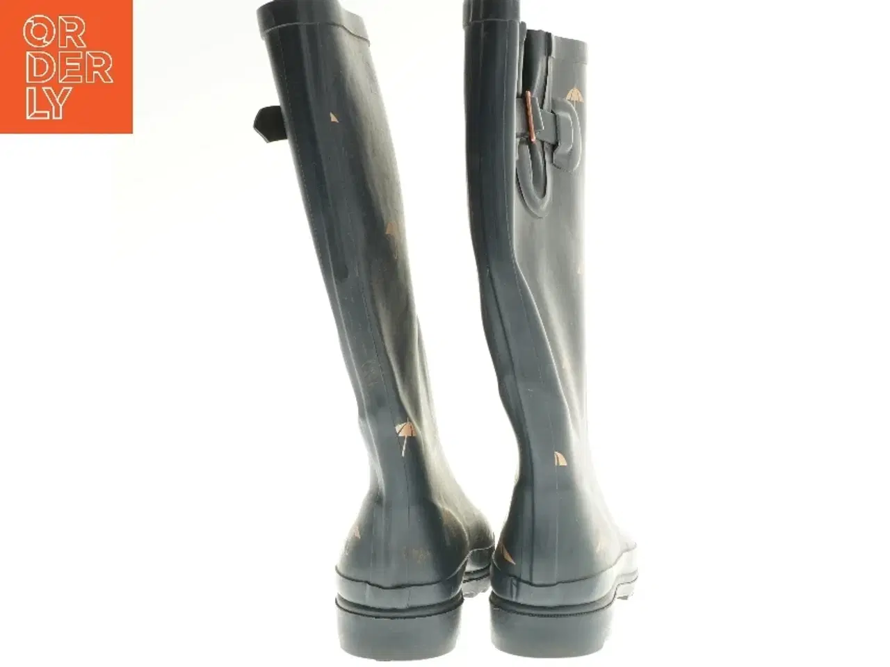 Billede 2 - Sofie Snoer Gummistøvler med paraplymønster (str. 36 )