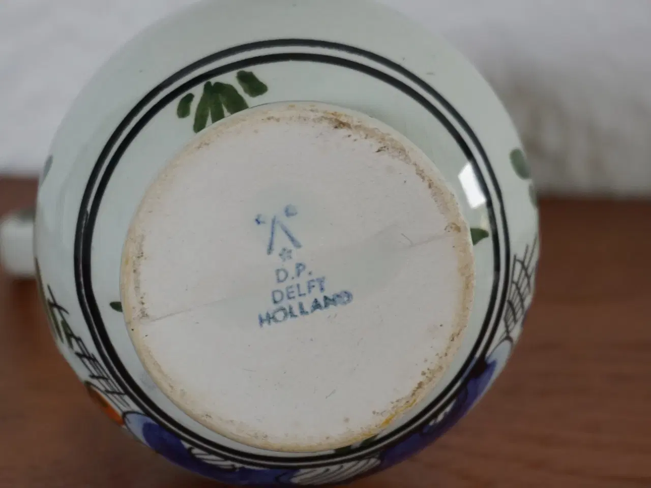 Billede 8 - Porcelæn kande/vase fra Delft