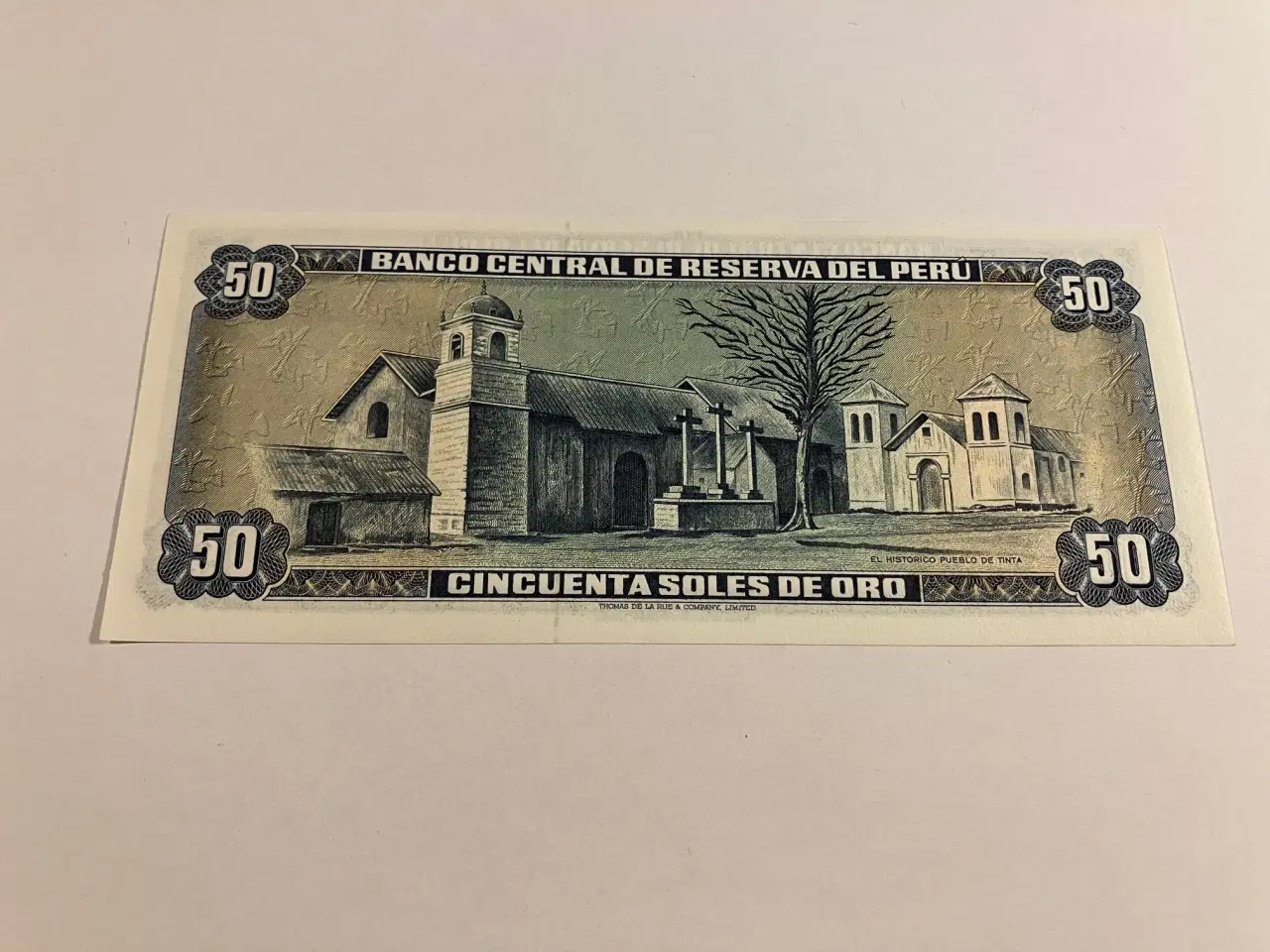 Billede 2 - 50 Soles De Oro Peru