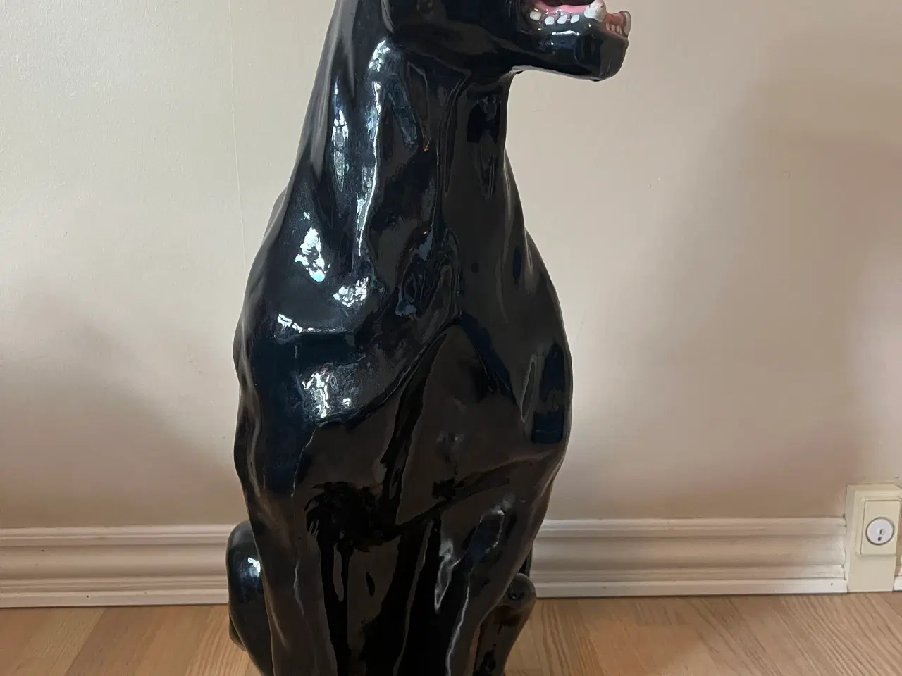 Billede 3 - Stor smuk panter figur 