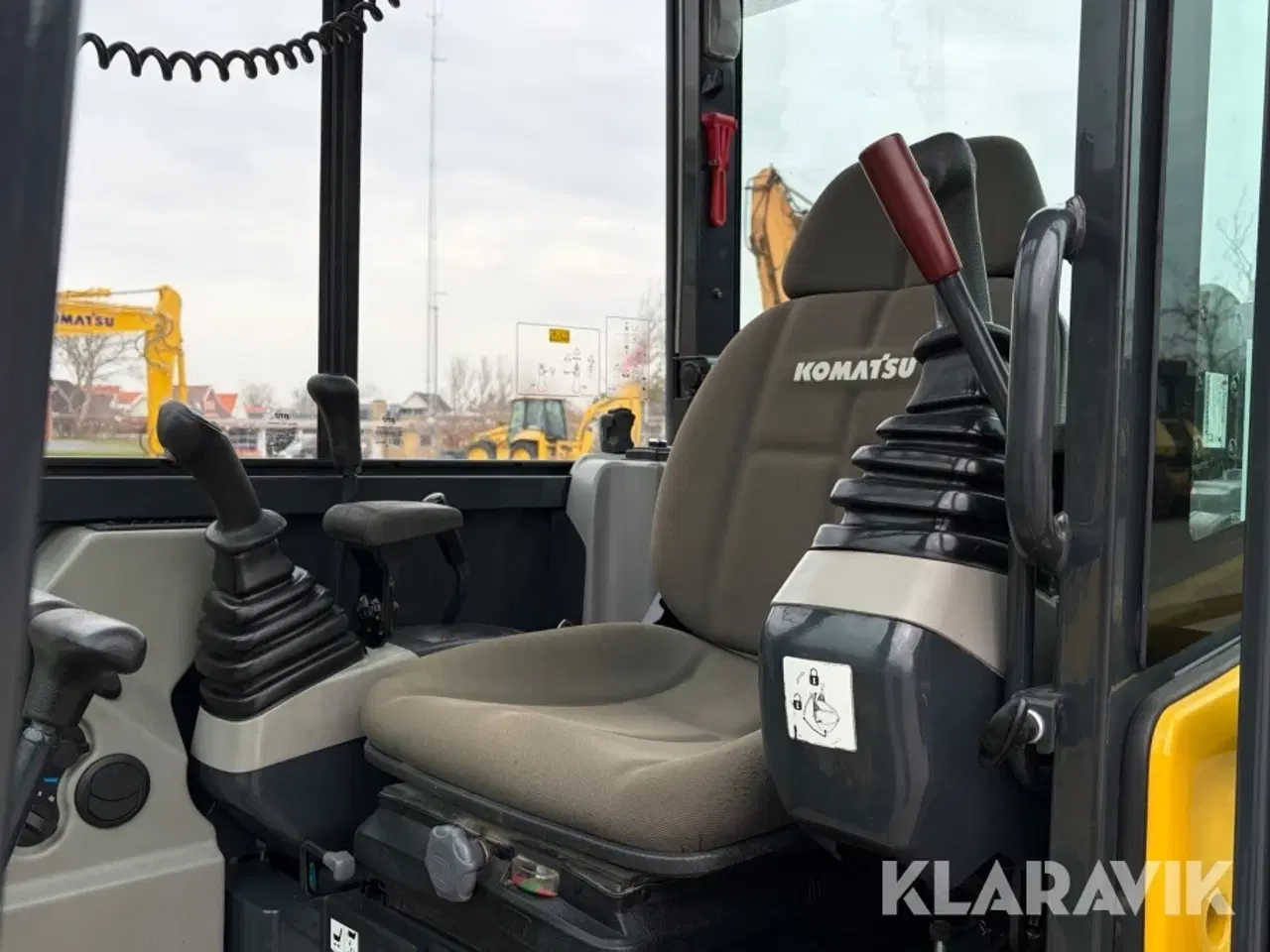 Billede 8 - Minigraver Komatsu PC 20 R-5 med skovlpakke