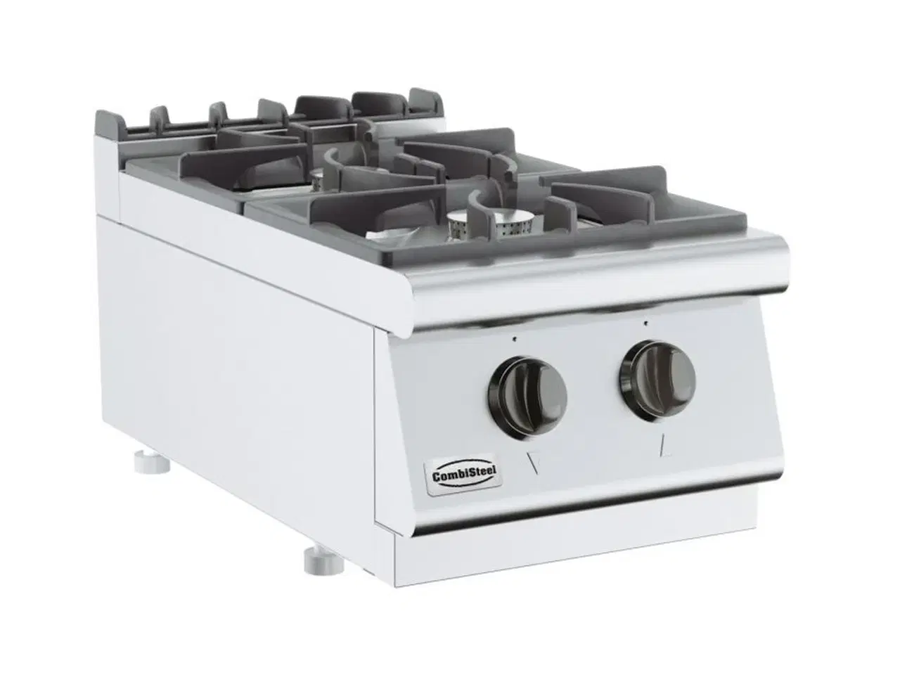 Billede 1 -  Industri Gaskomfur – 2 brændere – 2x 6,5 kW